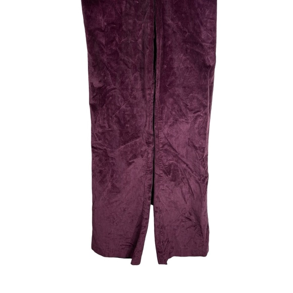 URBAN OUTFITTERS Deep plum soft corduroy short sleeve Jumpsuit  Small - Picture 12 of 16